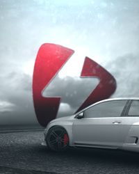 Car Drift Logo Intro - Post Version 2 NO CAR CRASH theme video