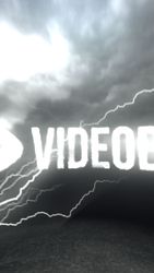 Thunderstorm Logo Reveal - Vertical Original theme video