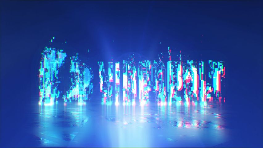 Fiery Glitch Ident - Original - Poster image