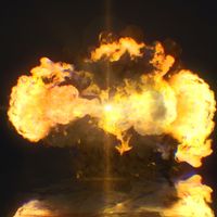 Explosion Reveal - Square Example theme theme video