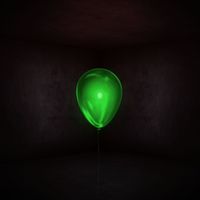 Text Version Green Balloon