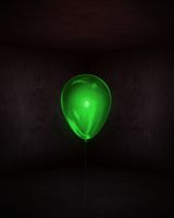 Text Version Green Balloon