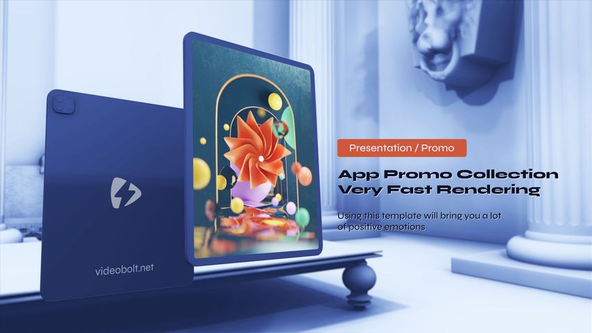 Tablet Gallery Promo - Sky Blue - Poster image