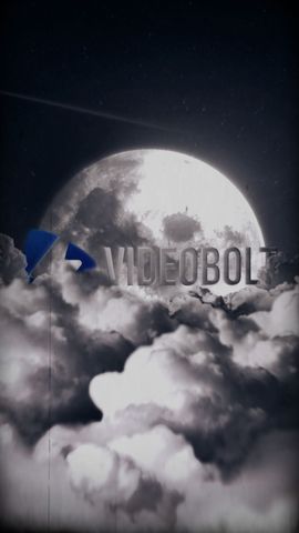 Cinematic Moon Intro - Vertical - Logo Version Color Style 1 - Poster image