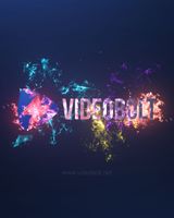 Explosive Colors Reveal - Post Logo Version theme video