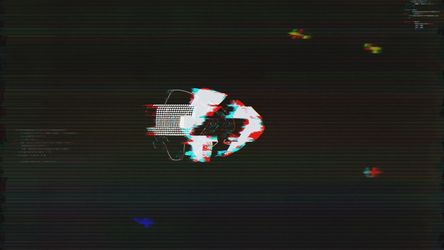 Distorted Glitch Logo Original theme video