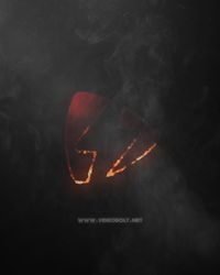 Smoke Fire Logo Reveal - Post Original theme video