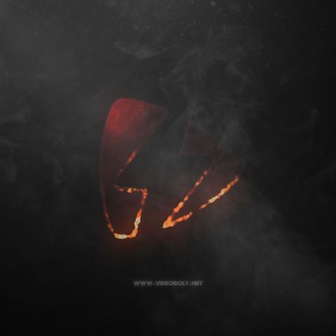 Smoke Fire Logo Reveal - Square - Original - Poster image