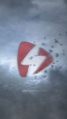 Sky Storm Logo Reveal - Vertical - Original - Poster image