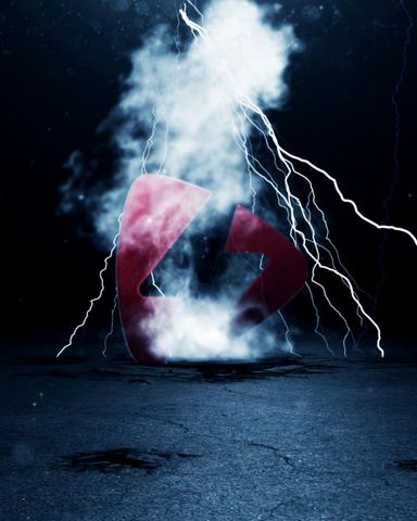 Explosive Energy Lightning Logo Intro - Post - Original - Poster image