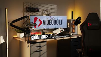Content Creator Room Mockup Original theme video