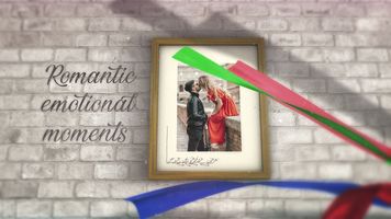 Romantic Frames and Ribbons Original theme video
