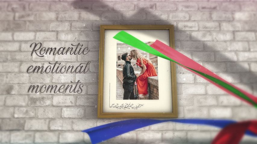 Romantic Frames and Ribbons - Original - Poster image