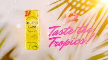 Tropical Twist Mockup Original theme video