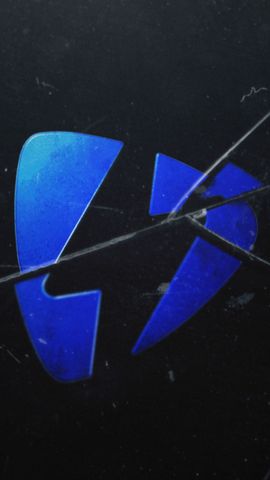 Cracked Glass Logo Intro - Vertical - Original - Poster image