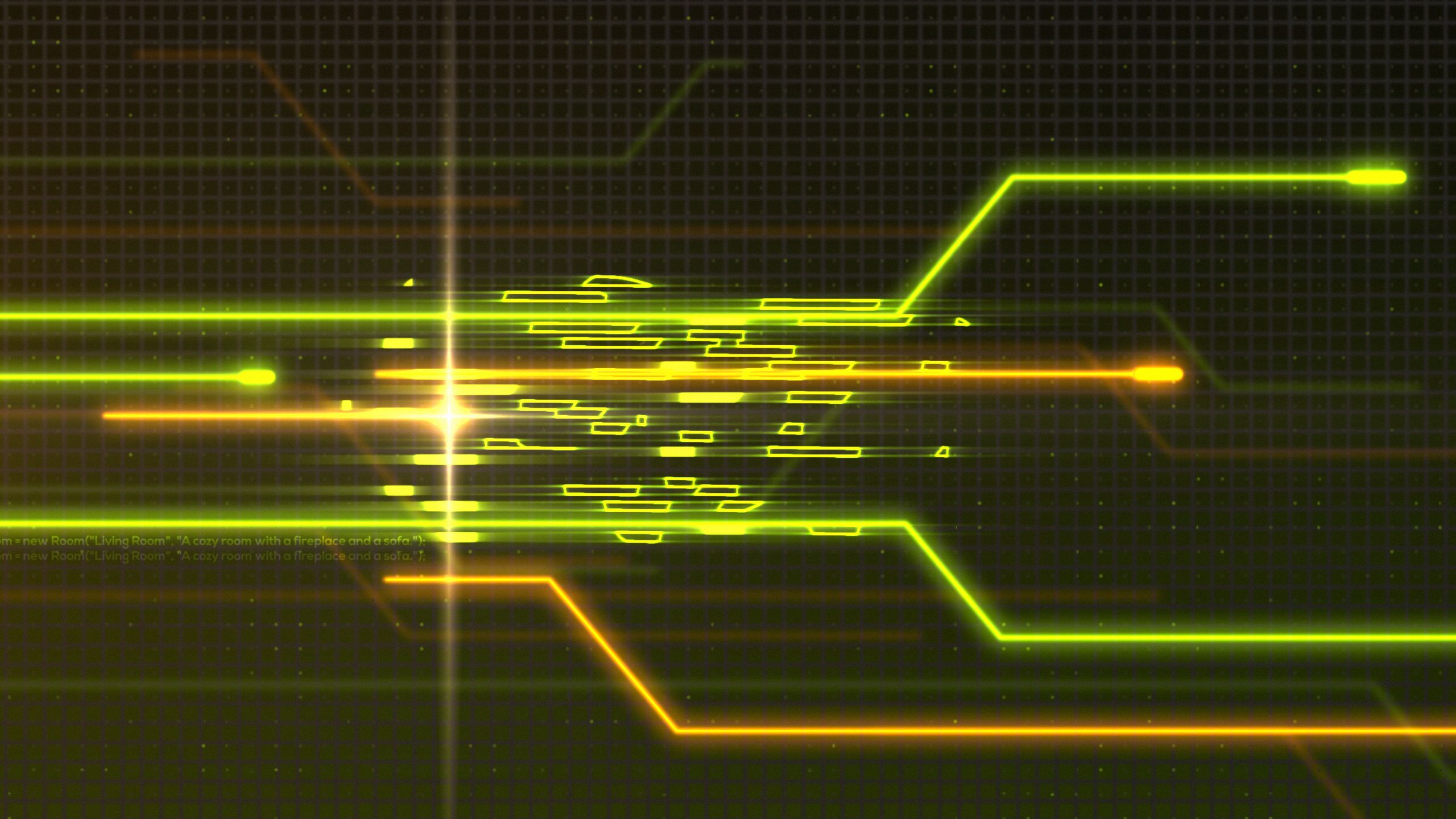 Tech Lines Unveil - Glitch tech logo reveal