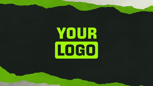 Grunge Stinger Transition - vb your logo - Poster image