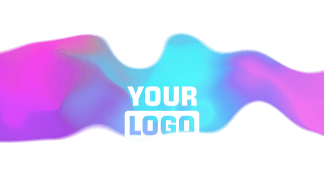 Colorful Stinger Transition - vb your logo - Poster image