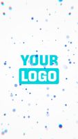 Clean Logo - Particles Burst - Vertical Example theme theme video
