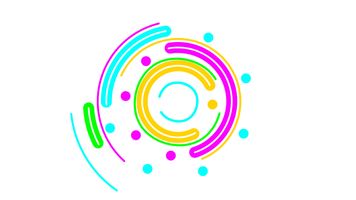 Colorful Logo Example theme theme video