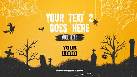 Halloween Sale Horizontal - Example theme - Poster image