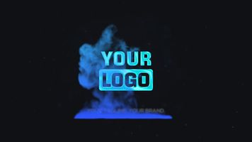 Smoke Logo Reveal Example theme theme video