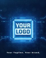 Circuit Logo Reveal - Post Example theme theme video