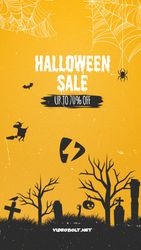 Halloween Sale Vertical Original theme video