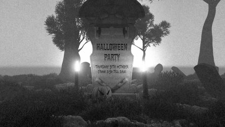 Spooky Event Invite Original theme video