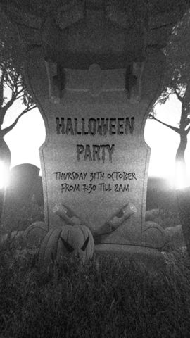 Spooky Event Invite Story - Original - Poster image