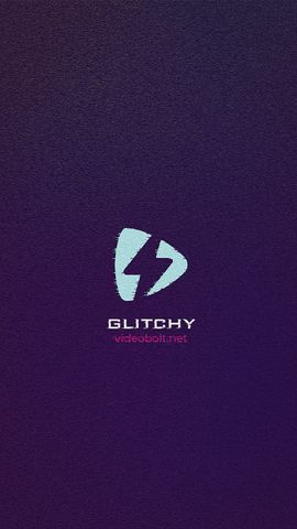 Glitchy Vertical - Original - Poster image