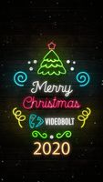 Neon Christmas Story Original theme video