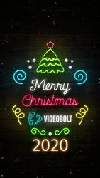Neon Christmas Story Original theme video