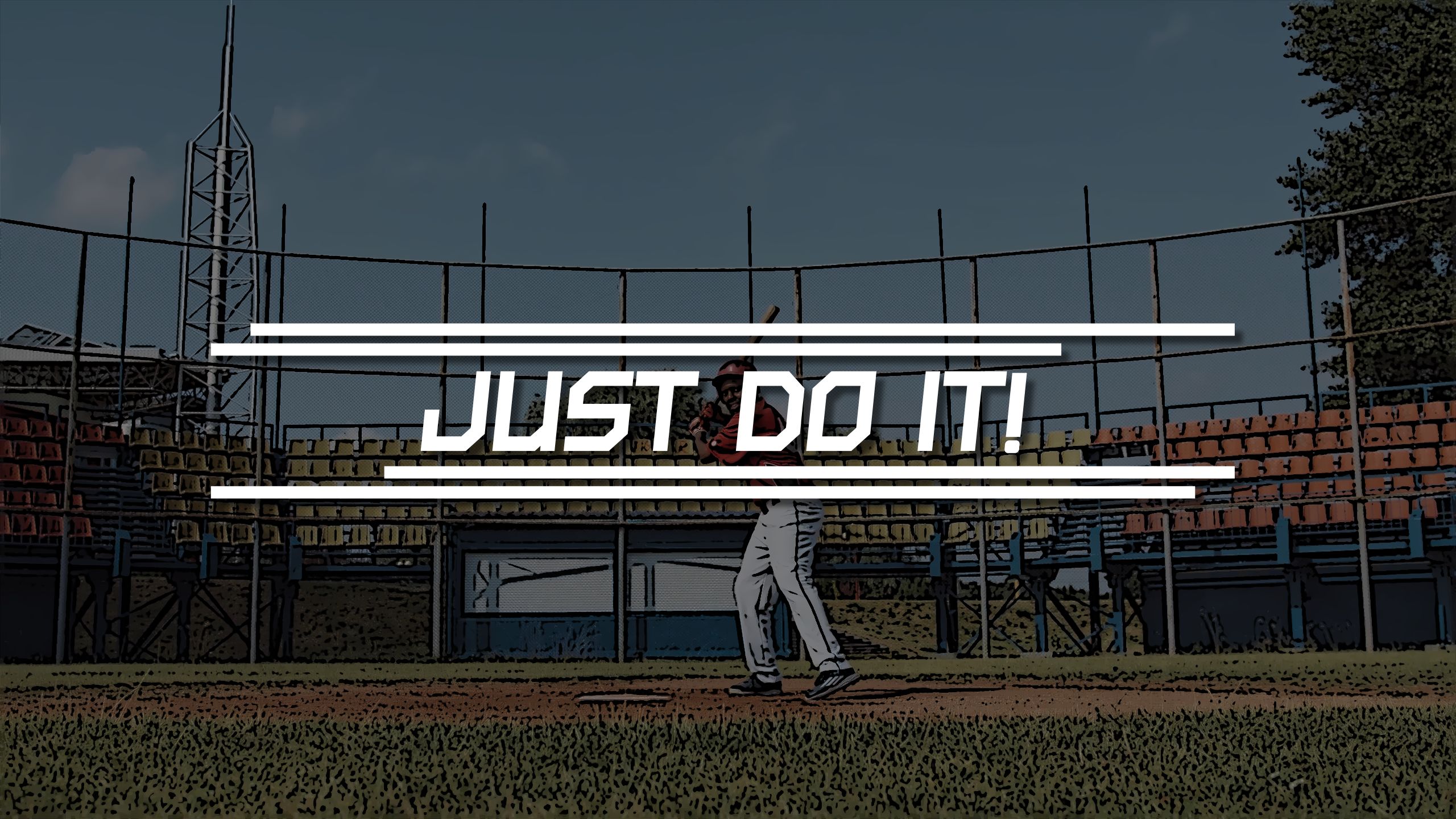 Baseball Reveal - Energetic logo intro