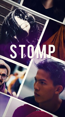 Sliding Photo Wall Stomp - Vertical - Original - Poster image