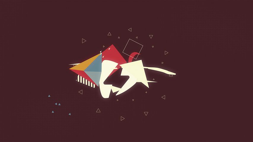 Abstract Shapes Logo - Original - Poster image