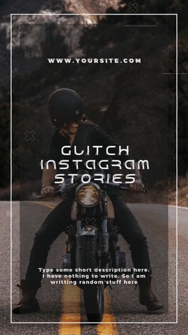 Glitch Instagram Stories 7 - Original - Poster image