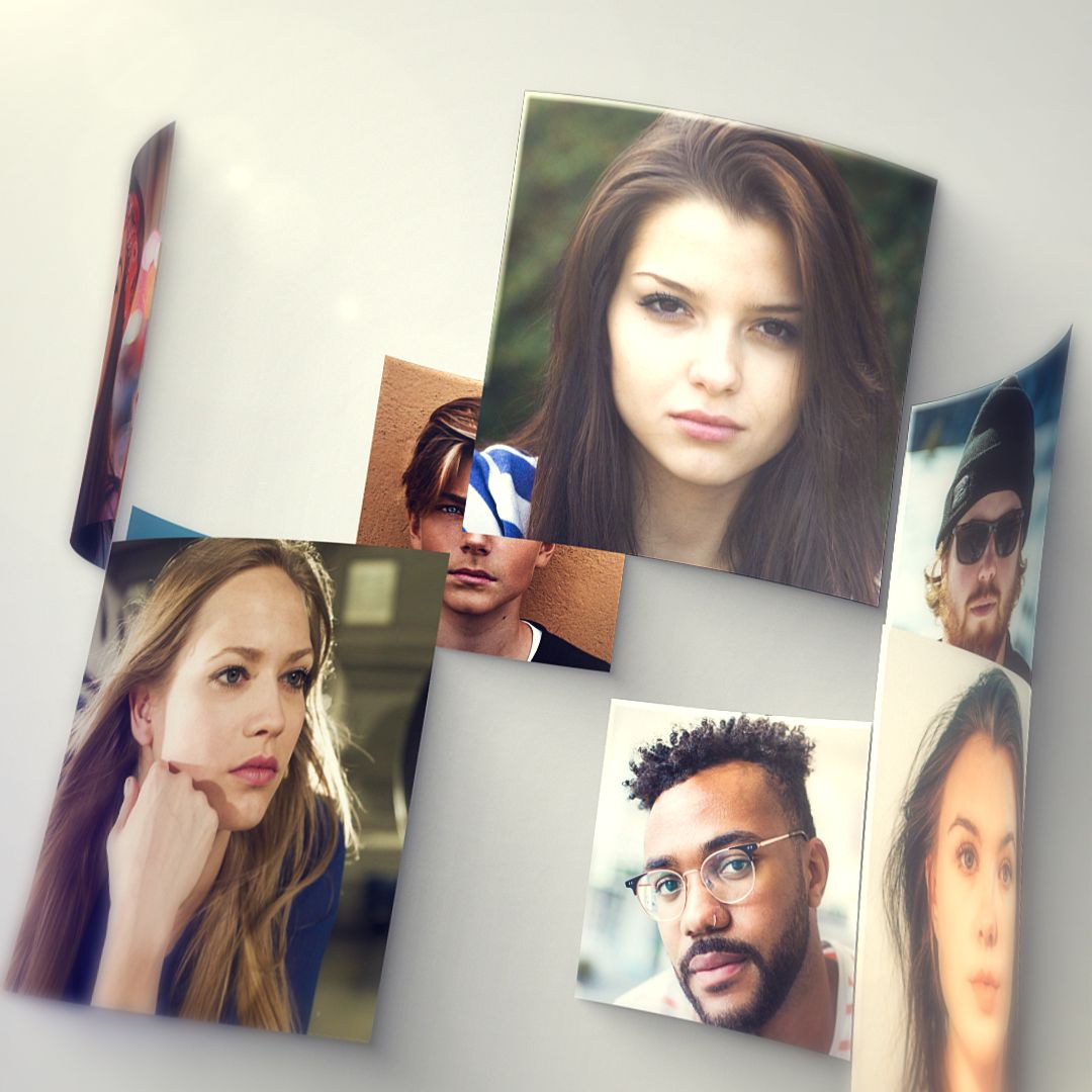 Cylindrical Frames Reveal - Square by Goldenmotion - Videobolt.net