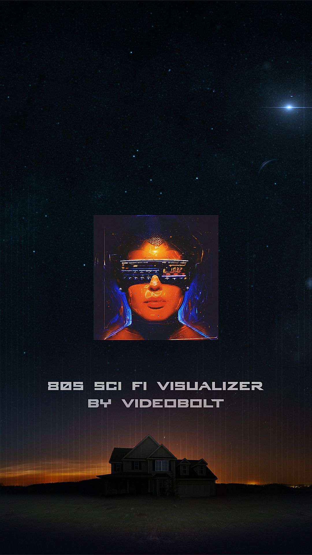 80s Sci-Fi Visualizer - Vertical by S_WorX - Videobolt.net