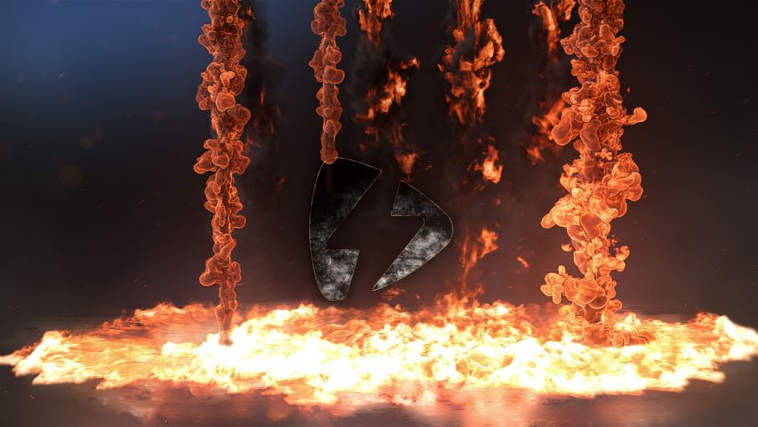 Fire Strom Reveal - Original - Poster image