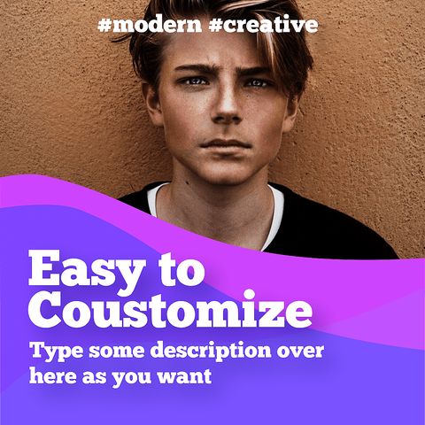 Modern Instagram Story 18 Square - Original - Poster image