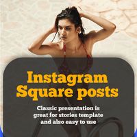 Modern Instagram Story 17 Square Original theme video