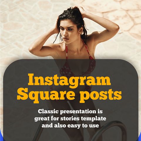Modern Instagram Story 17 Square - Original - Poster image